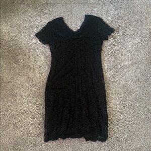 Elegant Black Lace Dress Maurice’s Size Medium